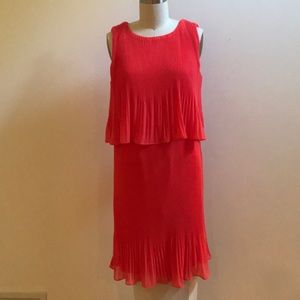 Chiffon mid length maternity dress